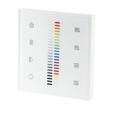 TENIA Funk oder DMX 2-Zonen Wandeinbau Dimmer für Einfarbige und RGB Streifen